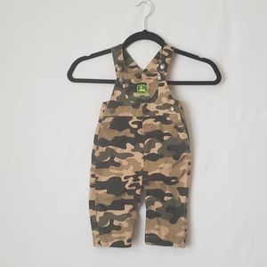 John Deere Toddler Boys or Girls Camo Bib Overalls